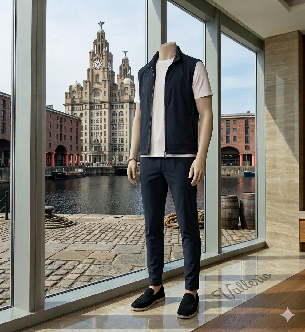 “Navy” Strato Travel Gilet
